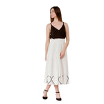 Load image into Gallery viewer, Midi skirt handmade motif
