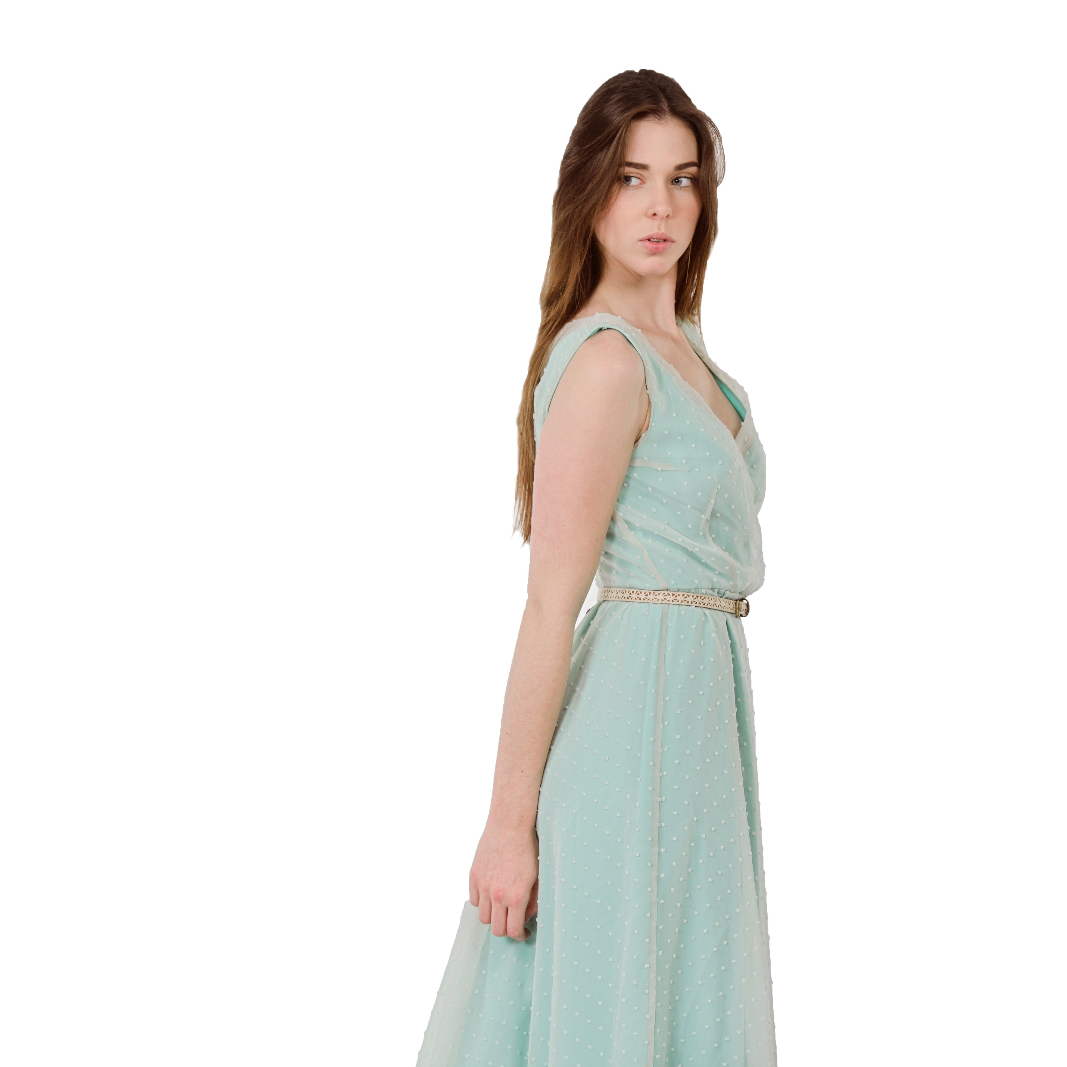 Midi pastel dress